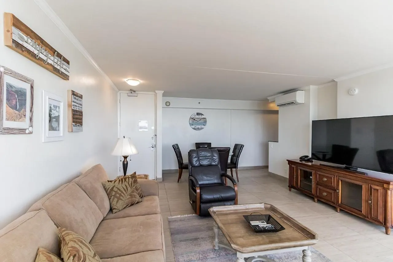 Apartamento 37Th Floor Condo With Sweeping Ocean Views & Free Parking! Condo Honolulu